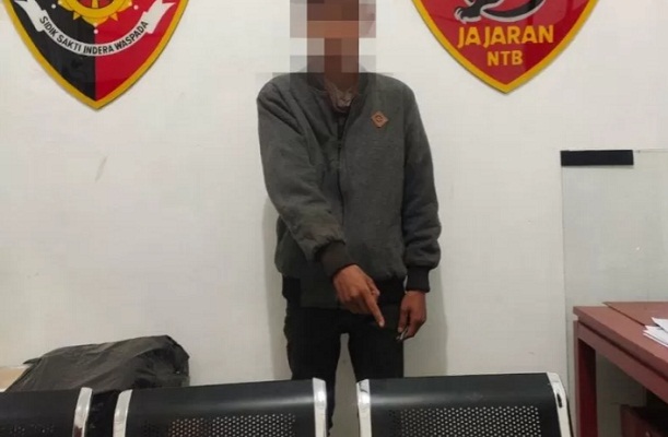 Curi Meteran Listrik, Seorang Pemuda Di Ringkus Tim Puma Polres Sumbawa