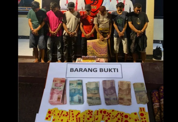 Pelaku dan barang bukti.