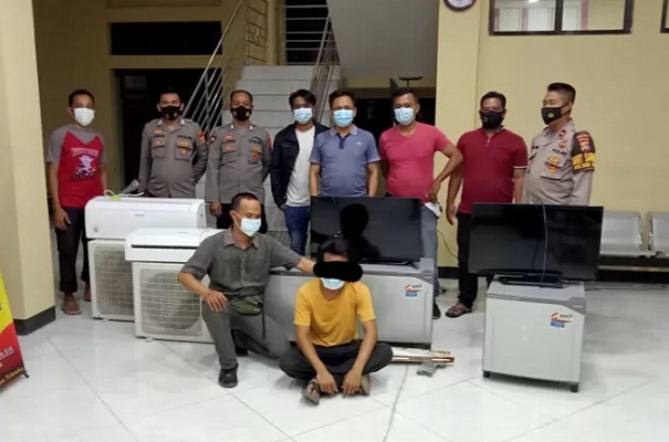 Tim Puma Polsek Kuta telah melakukan penangkapan terhadap pelaku Curat yang beraksi di Hotel Family Homestay yang berada di Kuta Kecamatan Pujut, Lombok Tengah